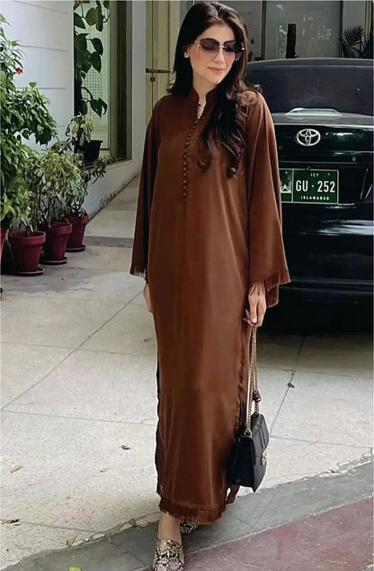 MOMINA AMAAR | BROWN SET